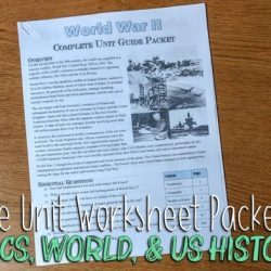 The civil war complete unit guide packet