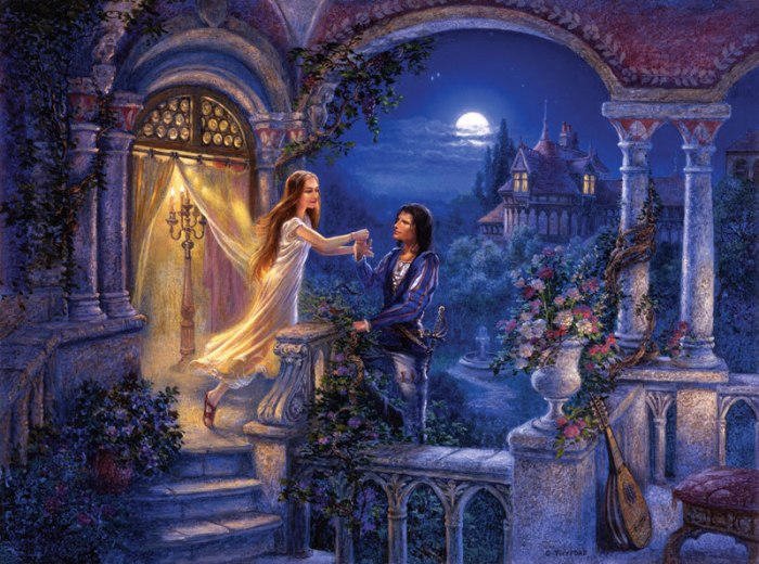 Juliet balcony romeo scene brief history