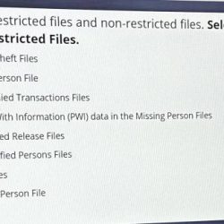 Ncic hosts restricted files and non-restricted files