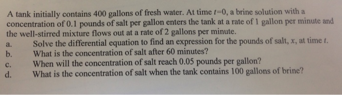 Tank a contains a mixture of 10 gallons of water