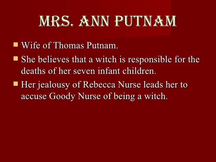 Paraphrase goody putnam's rebuttal to goody nurses diagnosis